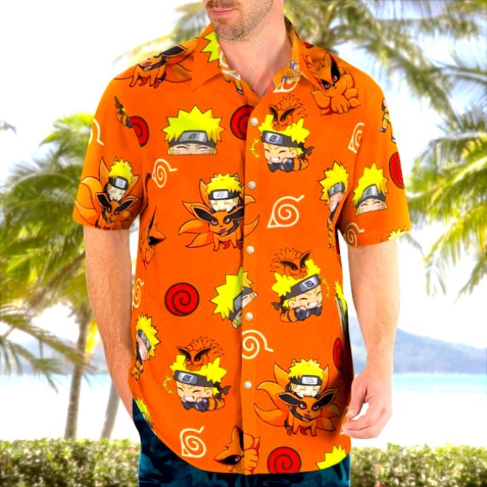 Hawaii Shirt Naruto Nmn Nv Hawaiian Shirt-